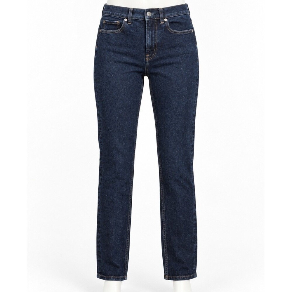 Everlane The Slim Fit Jean Organic Cotton Women's Blue Denim Pants 28x28